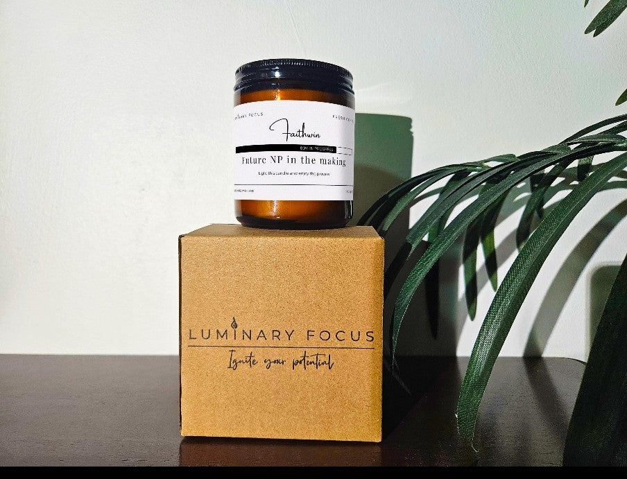 Future NP in the Making Soy Candle | Motivational Gift for Nursing Students | Hand-Poured