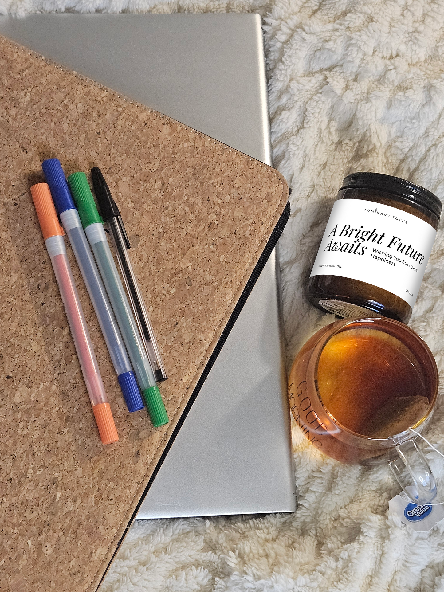 A Bright Future Awaits Candle - 8oz Amber