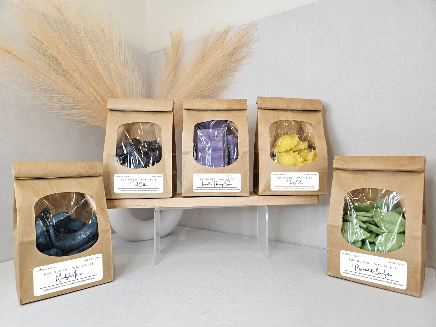 Eucalyptus & Peppermint Wax Melts – Refreshing Aromatherapy