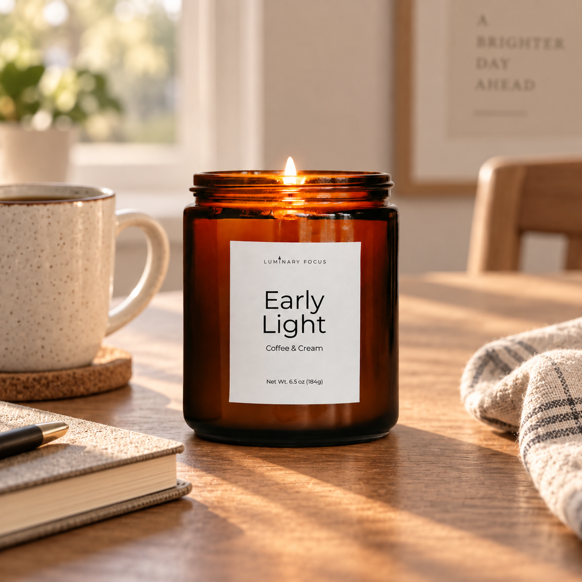 Early Light Candle | Coffee & Cream