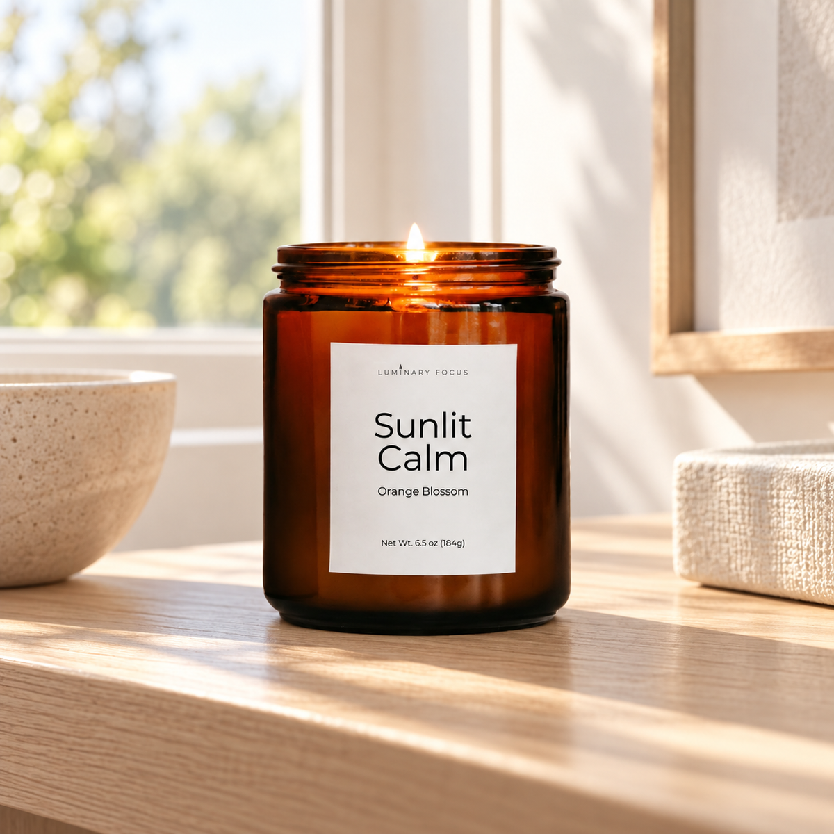 Sunlit Calm Candle | Orange Blossom