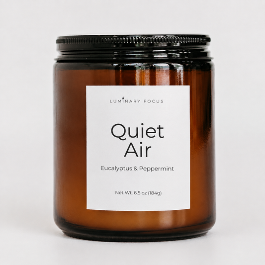 Quiet Air Candle | Peppermint & Eucalyptus