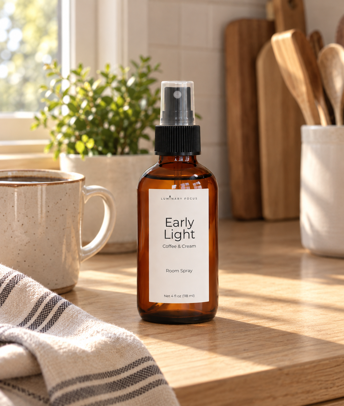 Early Light Room + Linen Spray | Coffee & Cream