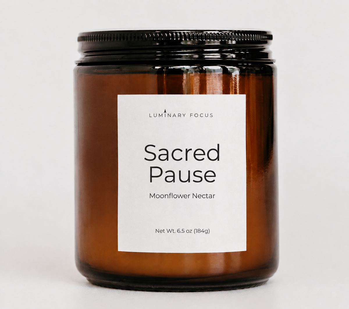 Sacred Pause Candle | Moonflower Nectar