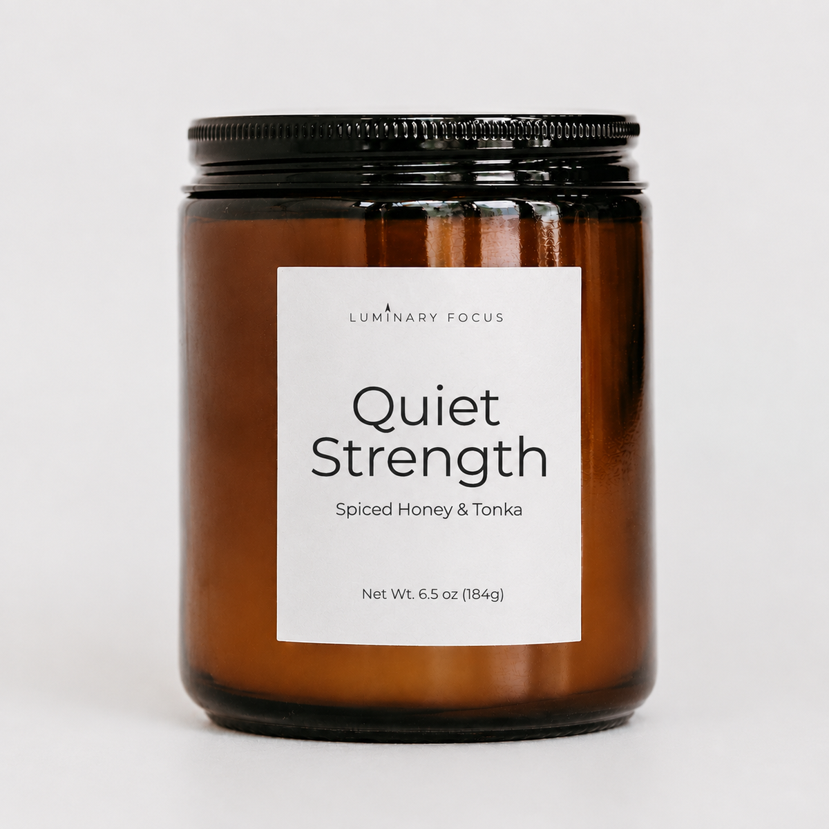 Quiet Strength Candle | Spiced Honey & Tonka