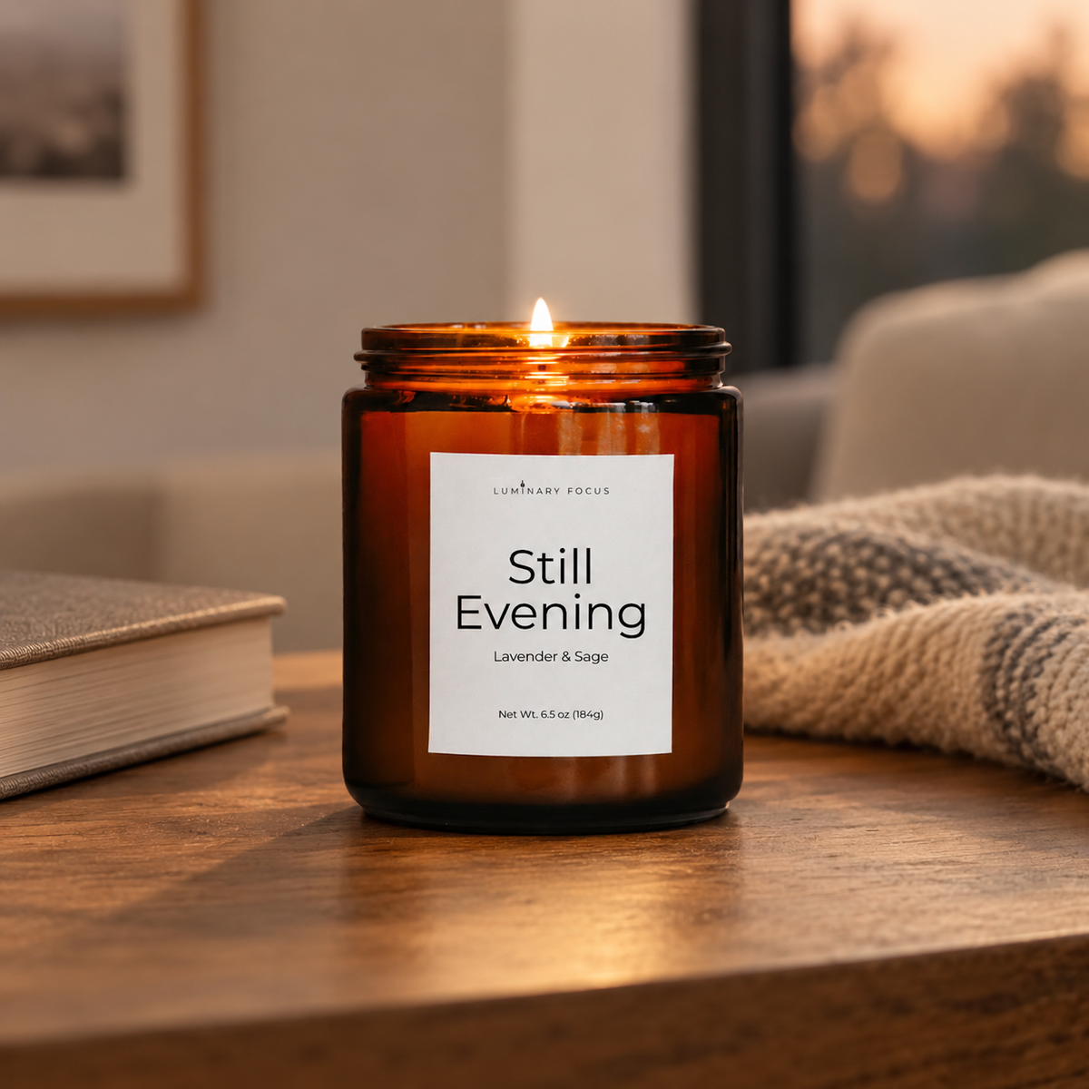 Still Evening Candle | Lavender & Sage