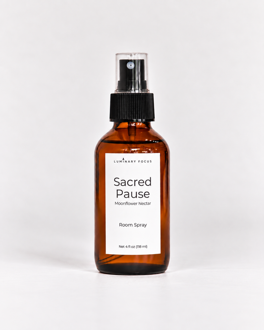 Sacred Pause Room + Linen Spray | Moonflower Nectar