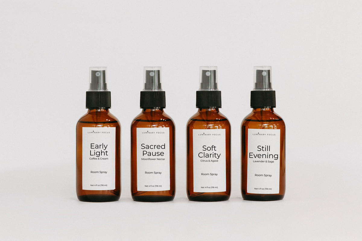 Sacred Pause Room + Linen Spray | Moonflower Nectar
