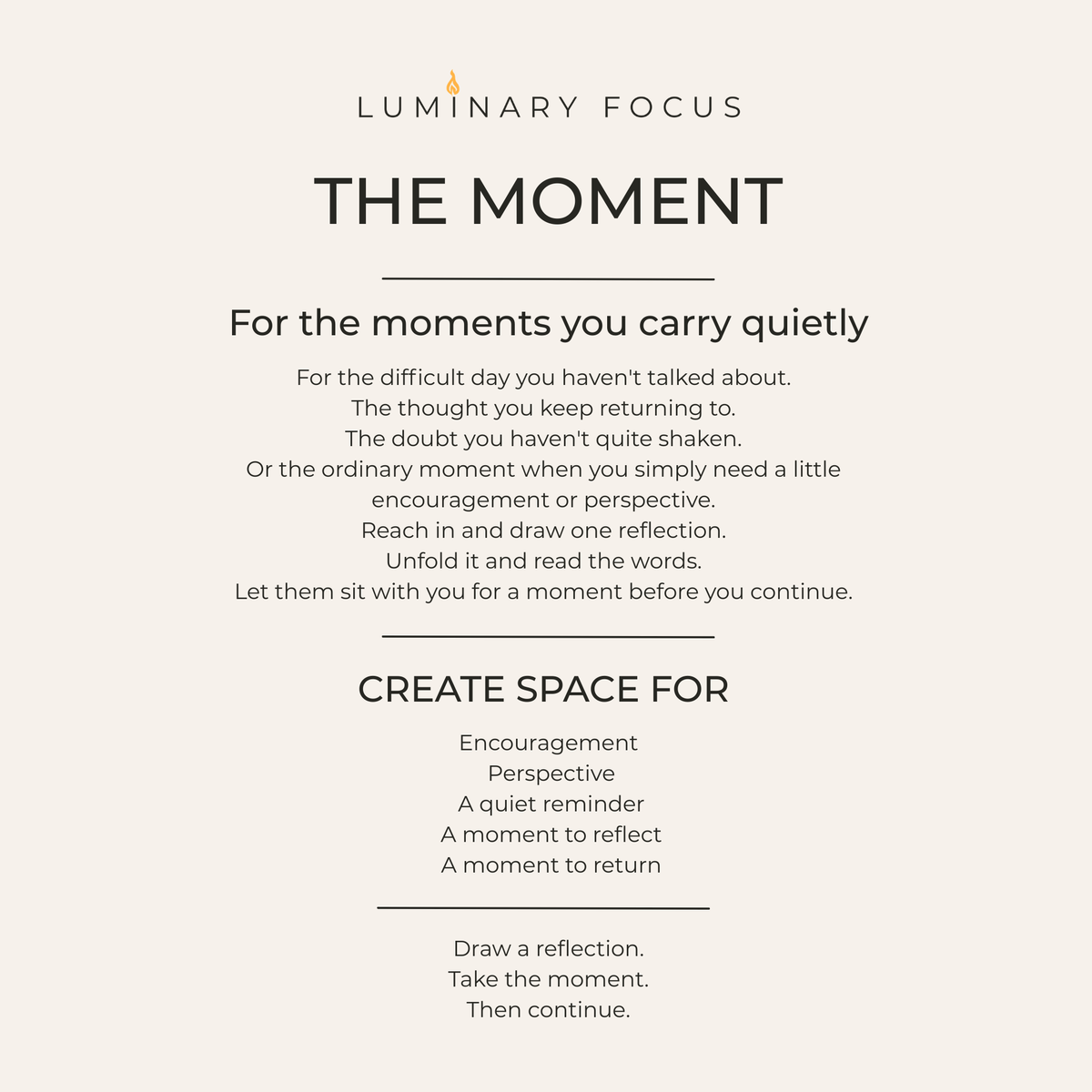 Held & Becoming Moment Jar | 60 Reflections