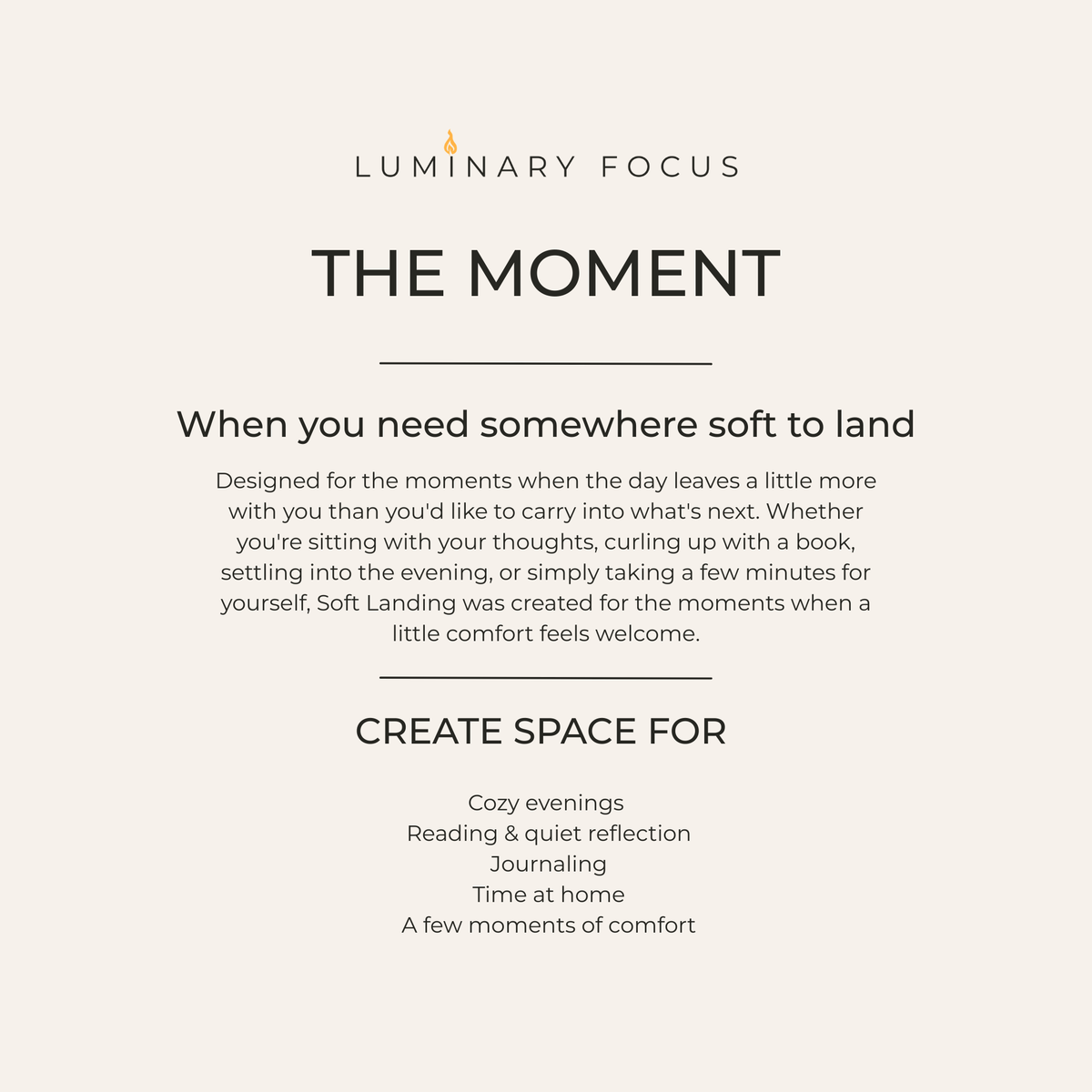 Soft Landing Candle | Cashmere Plum