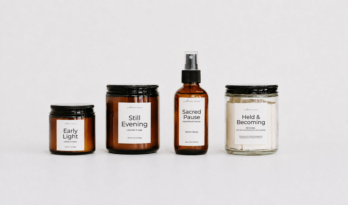 Sacred Pause Room + Linen Spray | Moonflower Nectar
