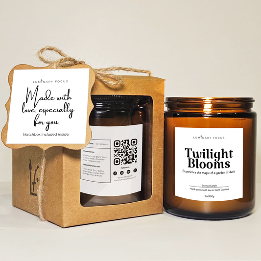 Magical Evening Candle - 8oz or 4oz Soy Jar Gift for Romantics' Enchanting Home Ambiance at Sunset